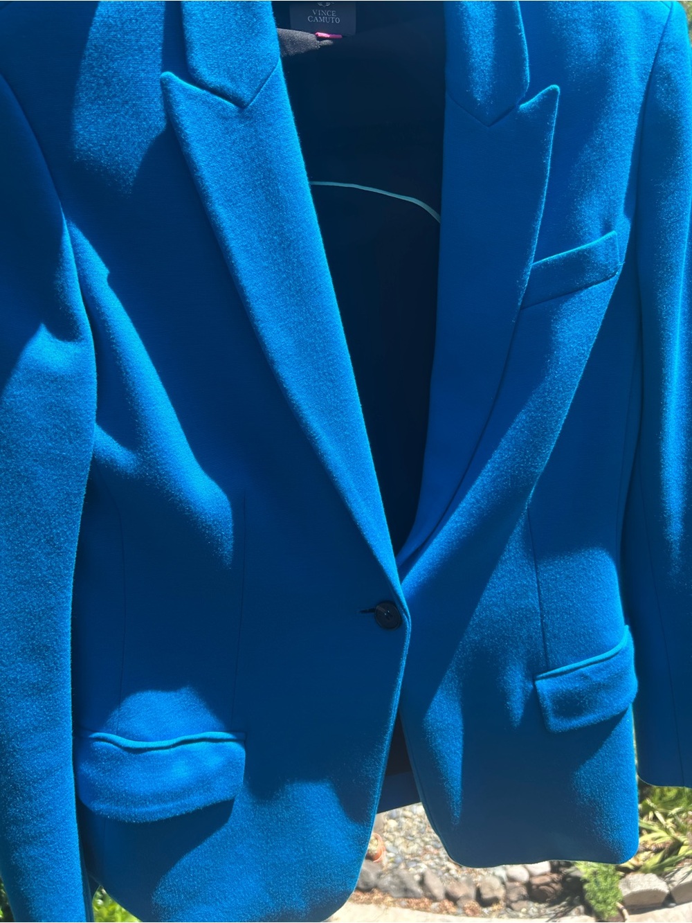 Vince Camuto Women’s Bright Blue Tailored Blazer